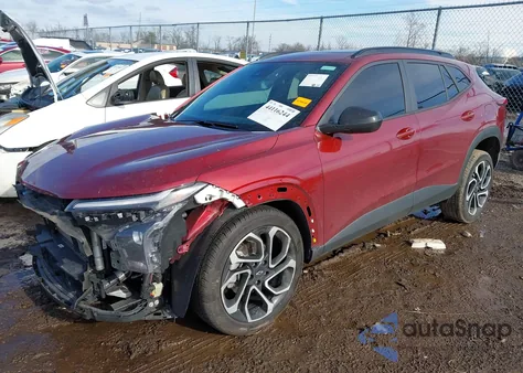 2024 Chevrolet Trax Fwd 2Rs z USA, uszkodzony, nr VIN KL77LJE23RC131275